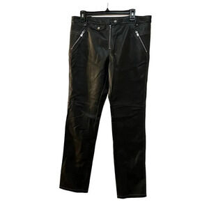 Free People Leather Pants